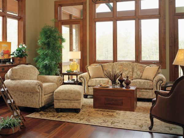 Flexsteel Bexley Chair and Ottoman -4888