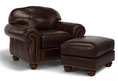 Flexsteel Bexley Leather Living Room Collection -4886