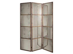 Uttermost Mirror Avidan 3 Panel Screen-0