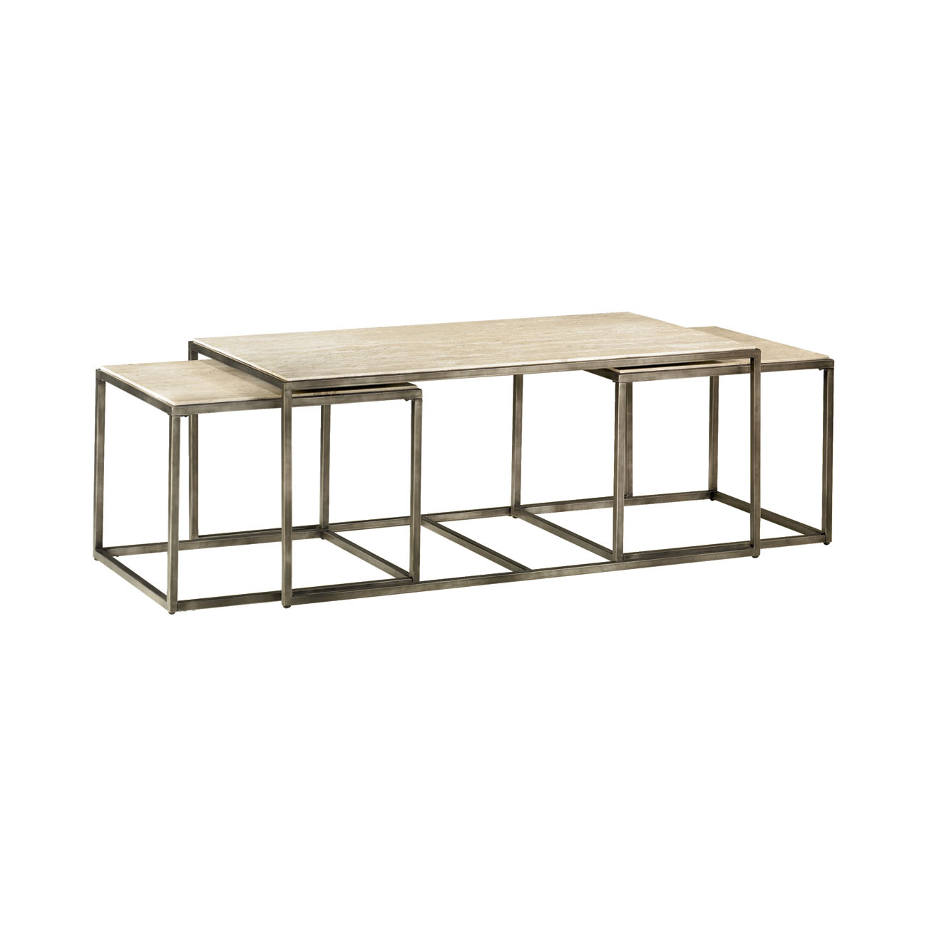 Hammary Furniture Modern Basics Collection Rectangularl Nesting Cocktail Tables