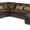 Flexsteel Port Royal Leather Sectional-5185