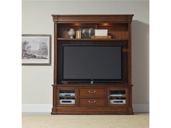 Hooker Furniture Clermont Two Piece Entertainment Group-0