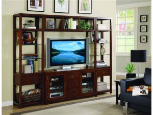 Hooker Furniture Danforth Entertainment Wall Group-0