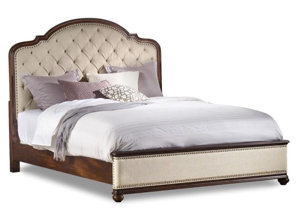 Hooker Furniture Leesburg Bedroom Collection with Upholstered Bed-9155