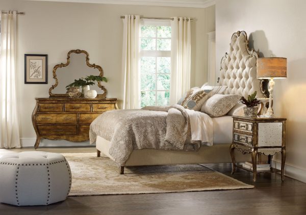 Hooker Furniture Sanctuary Bedroom Collection Bling Finish-0