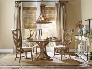 Hooker Furniture Sanctuary Dining Room with Copper Table-0