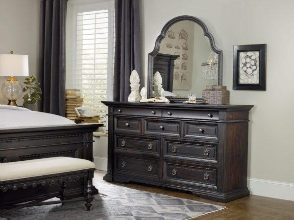 Hooker Furniture Treviso Bedroom Collection with Poster Bed-9316