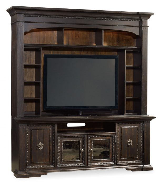 Hooker Furniture Treviso Entertainment Console with Hutch-9809