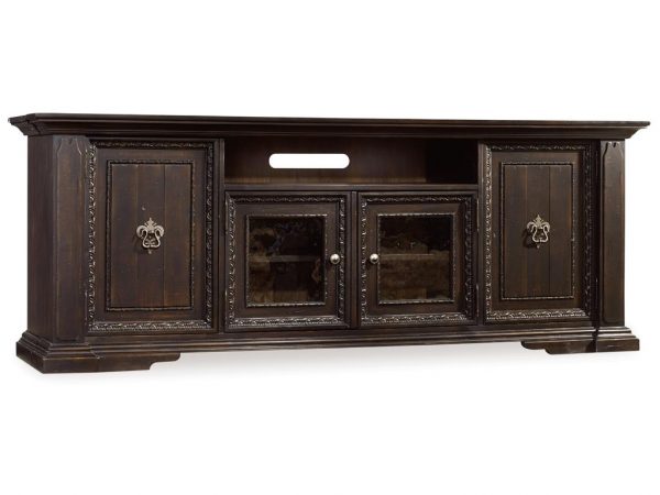 Hooker Furniture Treviso Entertainment Console with Hutch-0