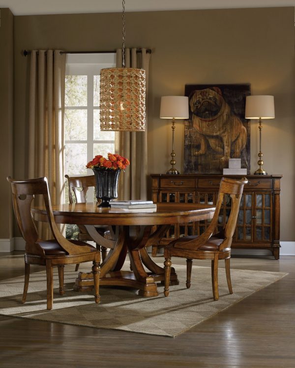 Hooker Furniture Tynecastle Dining Room with Pedestal Table-9681