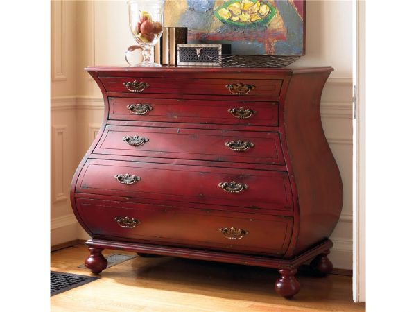 Hooker Furniture Red Bombe Chest 5102-85001