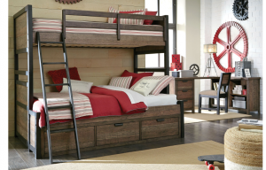 Legacy Furniture Fulton County Youth Bedroom with Bunk Beds