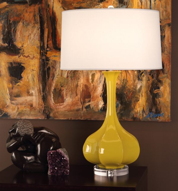 Robert Abbey Yellow Lamp ci996-0