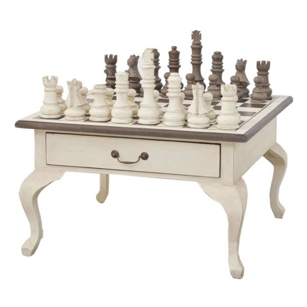 Bramble Gentlemen's Chess Table with Chess Set