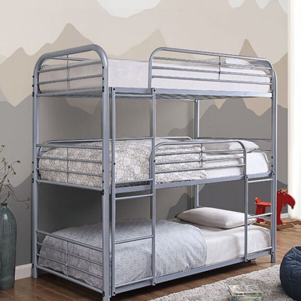 Furniture of America Opal Triple Metal Bunk
