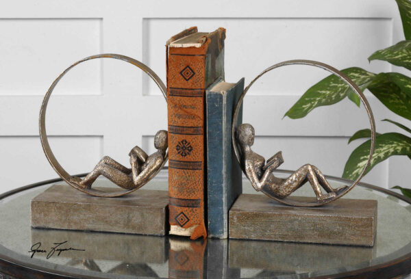 Uttermost Lounging Bookends 19596