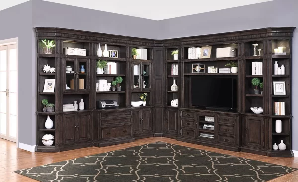 Parker House Furniture Washington Heights Entertainment Library Wall