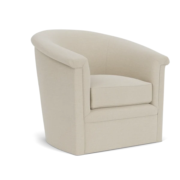 Barclay Swivel Barrel Chair by Gabby