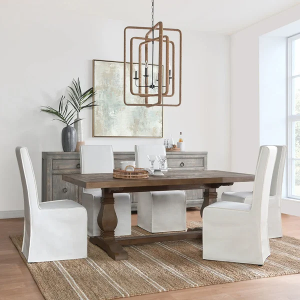 Caleb Solid Wood Dining Table by Classic Home