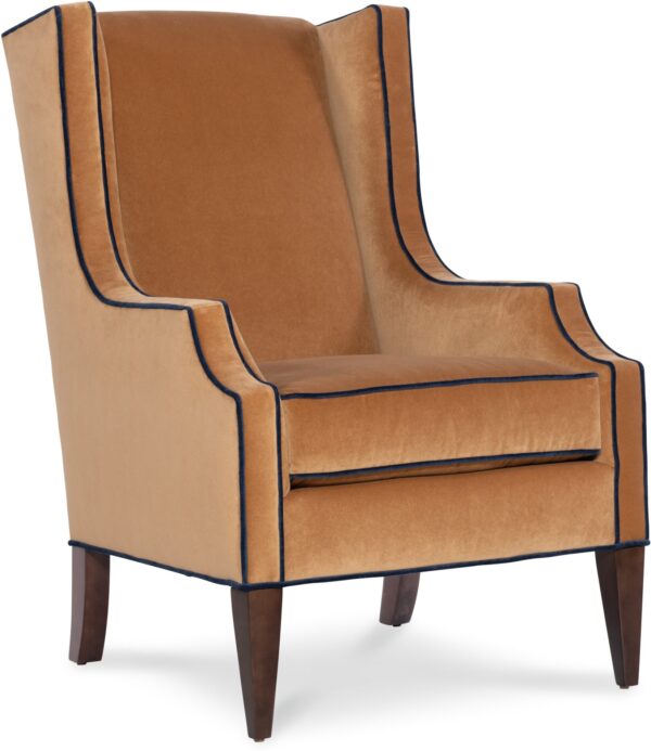 Pressely Wing Chair by HF Custom