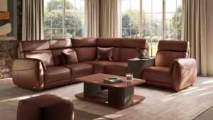 C328 Nuvia Sectional by Natuzzi