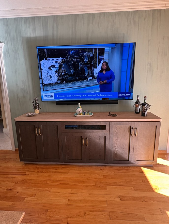 Custom Entertainmanet Credenza
