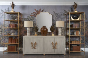 Gold Etagere from Chelsea House